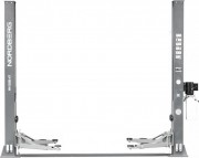 Подъемник автомобильный NORDBERG N4120BE-4G 380v 2х стоечный 4т с электростопорами (серый) [ЦБ-00017063]