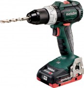 Дрель-шуруповерт аккумуляторная METABO BS 18 LT BL 2x4,0 Ач, бесщеточная [602325800]