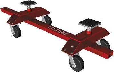 NORDBERG N3S6 - купить тележка под колесо для перемещения авто, 1 т, 2 шт nordberg n3s6