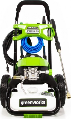 Greenworks ghp2000. Гринворкс GHP 2000. Мойка высокого давления Гринворкс. Мойка GREENWORKS Pressure Washer 140bar gpw2000. 5105507 GREENWORKS.