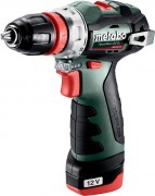 Дрель-шуруповерт аккумуляторная METABO PowerMaxx BS BL Quick 2x2.0 Ач бесщеточная [601749500]