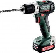 Аккумуляторный шуруповерт METABO PowerMaxx BS 12 BL 2х2.0 Ач, бесщеточная [601038500]