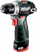 Дрель-шуруповерт аккумуляторная METABO PowerMaxx BS BL 2x2.0 Ач бесщеточная [601721500]