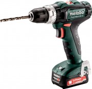 Аккумуляторная дрель-шуруповерт METABO PowerMaxx SB 12 2x2.0 Ач, ударная [601076500]