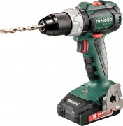 Аккумуляторная дрель-шуруповерт METABO BS 18 LT BL 2x2.0 Ач, бесщеточная [602325550]